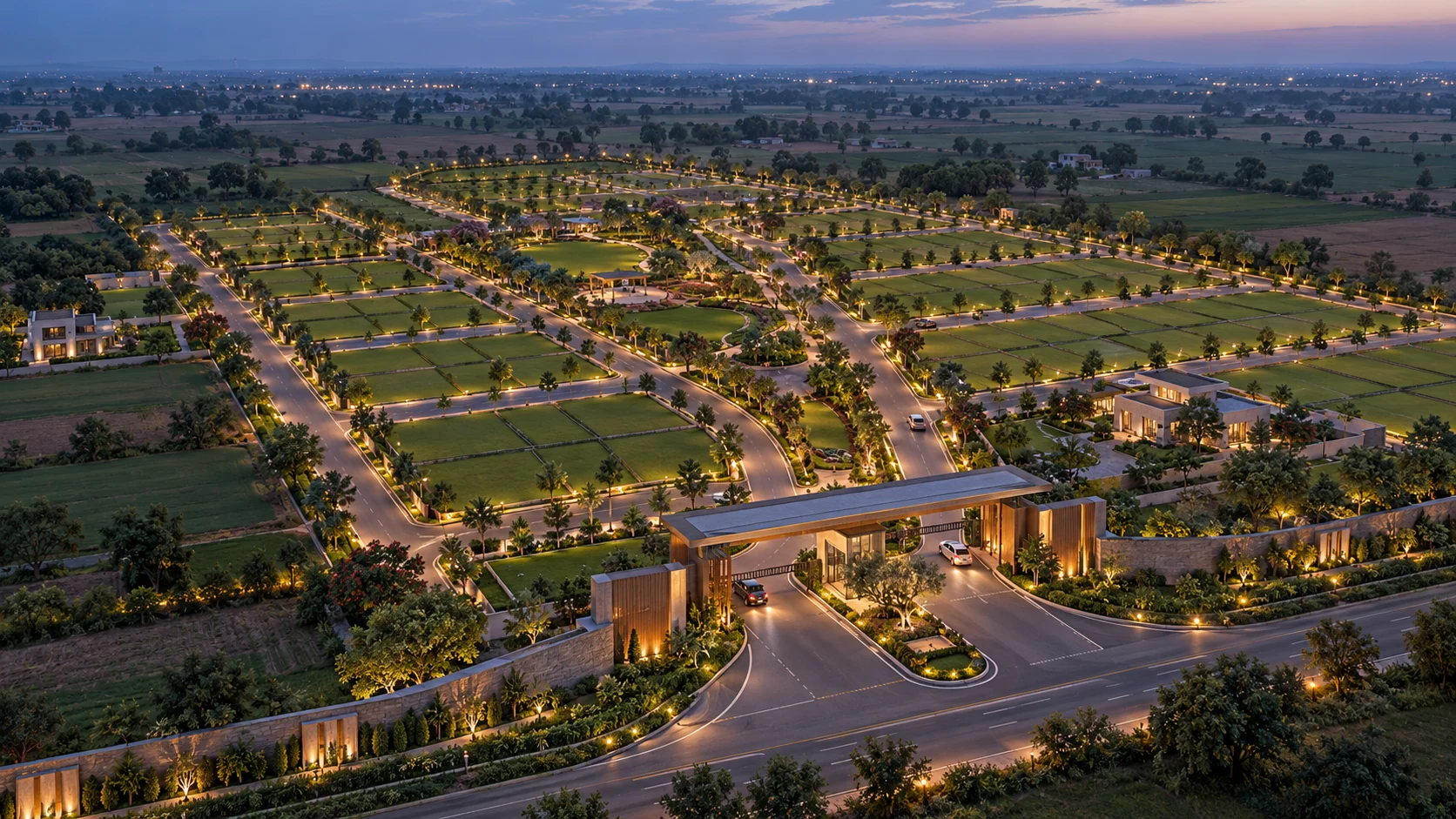 Miwan Premium Plots conceptual architectural visualisation